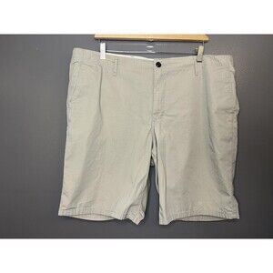Dockers Shorts Mens 40 Beige Khaki Cotton Chino Flat Front Casual Golf